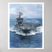 USS ENTERPRISE Art Print Poster (Vorne)