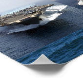 USS Enterprise Collage Poster (Ecke)