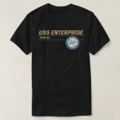 USS Enterprise CVN65 T-Shirt (Design vorne)