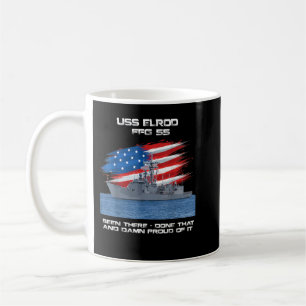 USS Enterprise CVN-65 Flugzeugträger Veteran Fla Kaffeetasse
