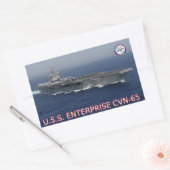 USS Enterprise CVN-65 Sticker (Umschlag)