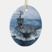 USS Enterprise Keramik Ornament (Rechts)