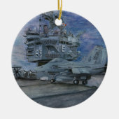 USS Enterprise Keramik Ornament (Vorne)