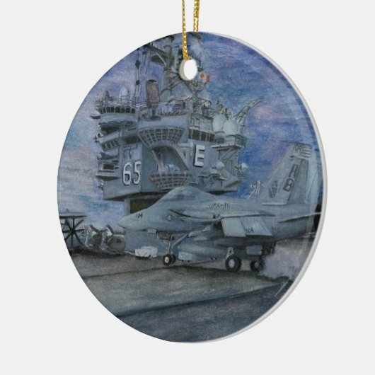 USS Enterprise Keramik Ornament (Links)