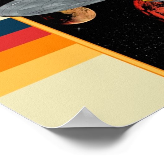 USS Enterprise NCC1701 Poster (Ecke)