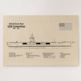 USS Enterprise (NCC-1701) - Schiffskatalog SD Puzzle
