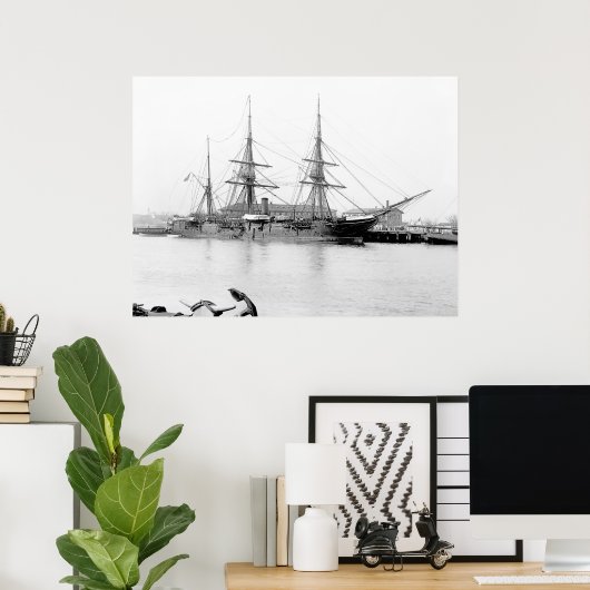 USS Enterprise Poster (Heimbüro)