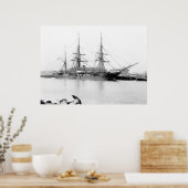 USS Enterprise Poster (Küche)