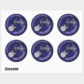 USS Essence Patch Runder Aufkleber (Blatt)