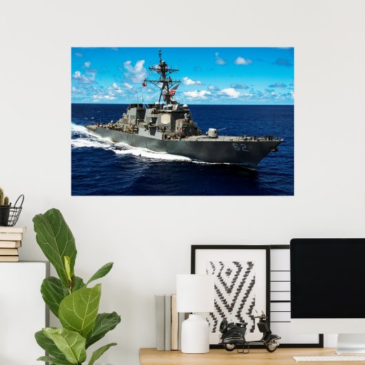 USS Fitzgerald (DDG 62) Poster (Heimbüro)