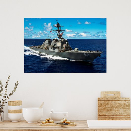 USS Fitzgerald (DDG 62) Poster (Küche)