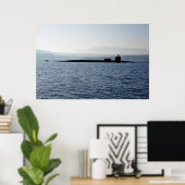 USS Florida (SSGN 728) Poster (Heimbüro)