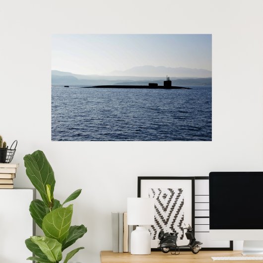 USS Florida (SSGN 728) Poster (Heimbüro)