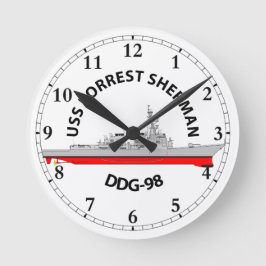 USS FORREST SHERMAN - DDG-98 - ARLEIGH BURKE RUNDE WANDUHR