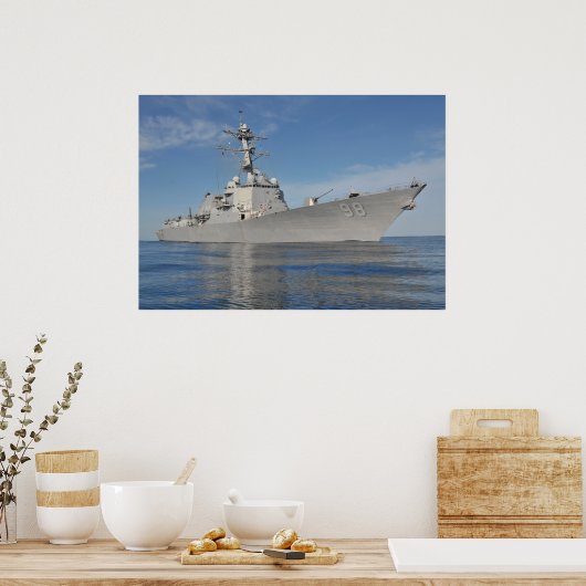 USS Forrest Sherman (DDG 98) Poster (Küche)