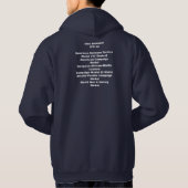USS-FÖRSTER (CV-4) HOODIE (Rückseite)