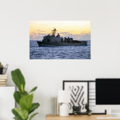 USS Fort McHenry (LSD 43) Poster (Heimbüro)
