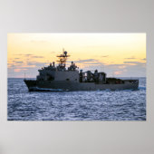 USS Fort McHenry (LSD 43) Poster (Vorne)