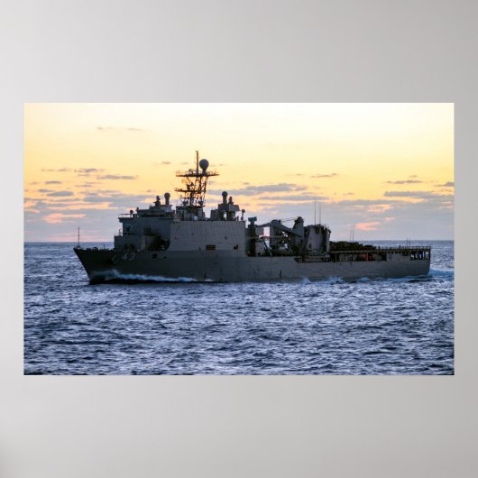 USS Fort McHenry (LSD 43) Poster (Vorne)