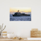 USS Fort McHenry (LSD 43) Poster (Küche)