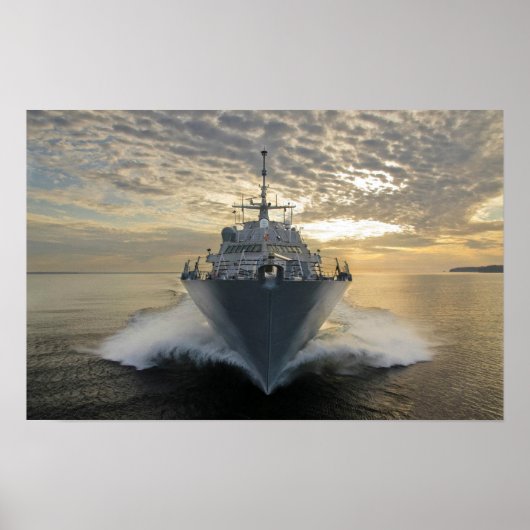 USS Fort Worth (LCS 3) Poster (Vorne)