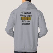 USS FRANKLIN D. ROOSEVELT (CVA-42) HOODIE (Rückseite)