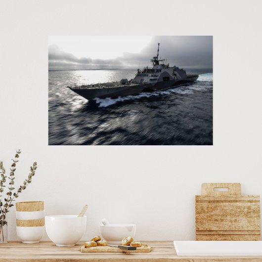 USS Freedom (LCS 1) Poster (Küche)