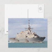 USS Freedom (LCS 1) Postkarte (Vorne/Hinten)