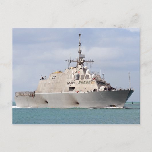 USS Freedom (LCS 1) Postkarte (Vorderseite)