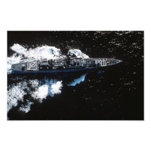 USS-FUCHS CG-33 DLG-33 FOTODRUCK