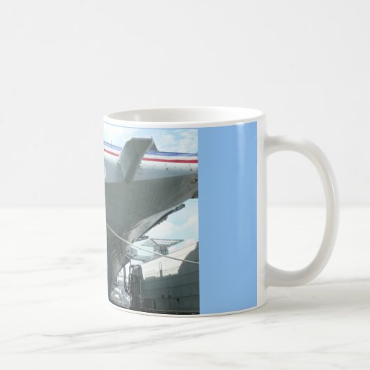 uss furchtloses New York City Kaffeetasse (Rechts)