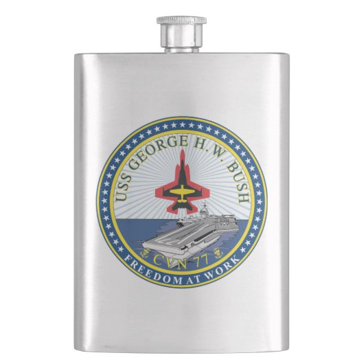 USS George H.W. Bush (CVN-77) Flachmann (Vorderseite)