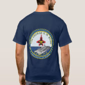 USS George H.W. Bush CVN-77 PO1 T-Shirt (Rückseite)