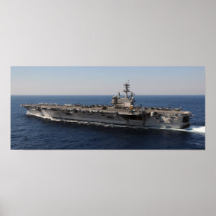 USS George H.W. Bush (CVN 77) Poster