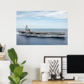 USS George H.W. Bush (CVN 77) Poster (Heimbüro)