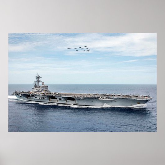 USS George H.W. Bush (CVN 77) Poster (Vorne)