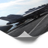 USS George H.W. Bush (CVN 77) Poster (Ecke)