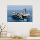 USS George H.W. Bush (CVN 77) Poster (Küche)