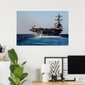 USS George H.W. Bush (CVN 77) Poster (Heimbüro)