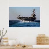 USS George H.W. Bush (CVN 77) Poster (Küche)