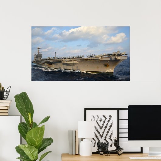 USS George Washington (CVN 73) Poster (Heimbüro)