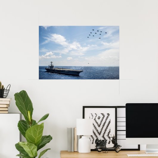 USS George Washington (CVN 73) Poster (Heimbüro)