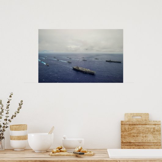 USS George Washington (CVN 73) Poster (Küche)