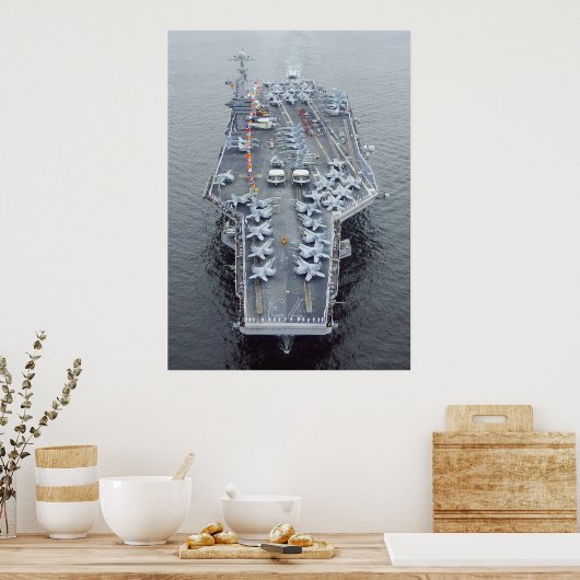 USS George Washington (CVN 73) Poster (Küche)