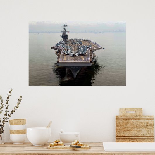 USS George Washington (CVN 73) Poster (Küche)