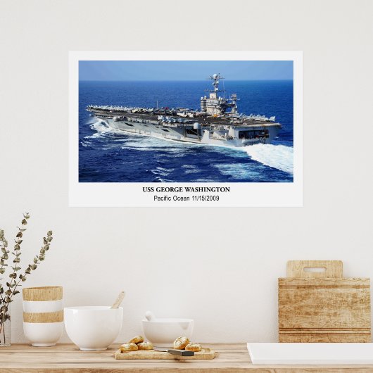 USS George Washington (CVN-73) Poster (Küche)