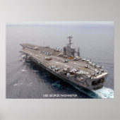 USS George Washington Poster (Vorne)