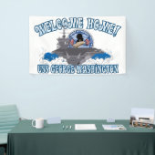 USS George Washington - willkommenes Zuhause Banner (Messeveranstaltung)