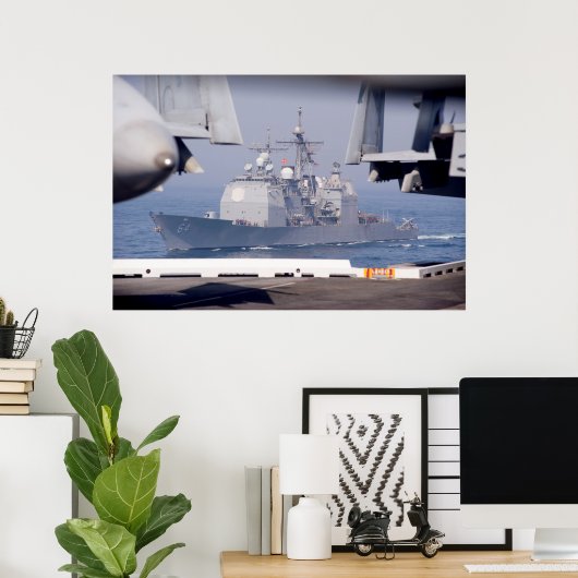 USS Gettysburg (CG 64) Poster (Heimbüro)
