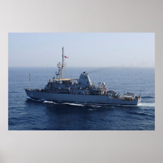 USS Gladiator (MCM 11) Poster (Vorne)